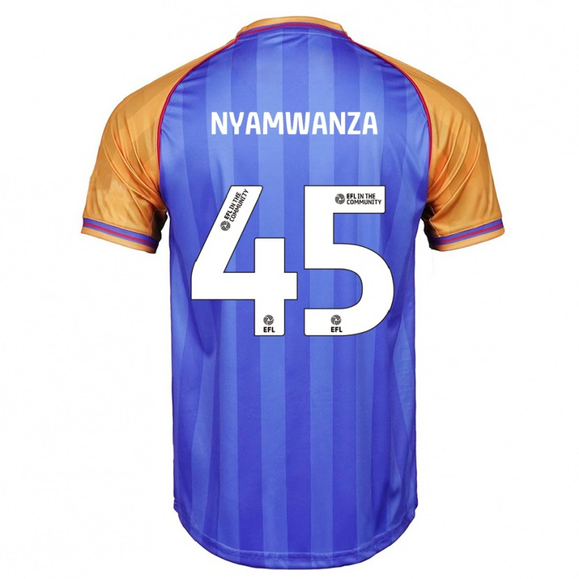 Danxen Damen Simba Nyamwanza #45 Blau Orange Heimtrikot Trikot 2025/26 T-Shirt Österreich