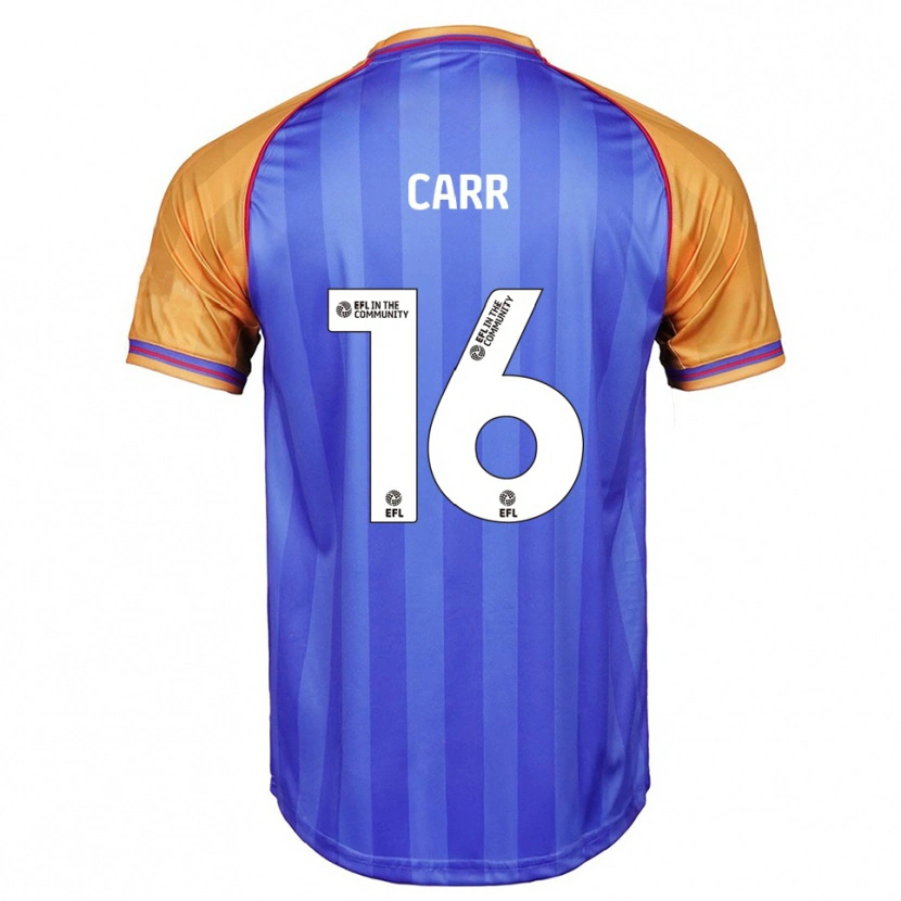 Danxen Damen Jeorgia Carr #16 Blau Orange Heimtrikot Trikot 2025/26 T-Shirt Österreich