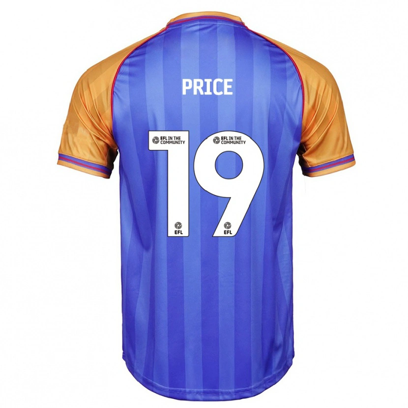 Danxen Damen Jack Price #19 Blau Orange Heimtrikot Trikot 2025/26 T-Shirt Österreich