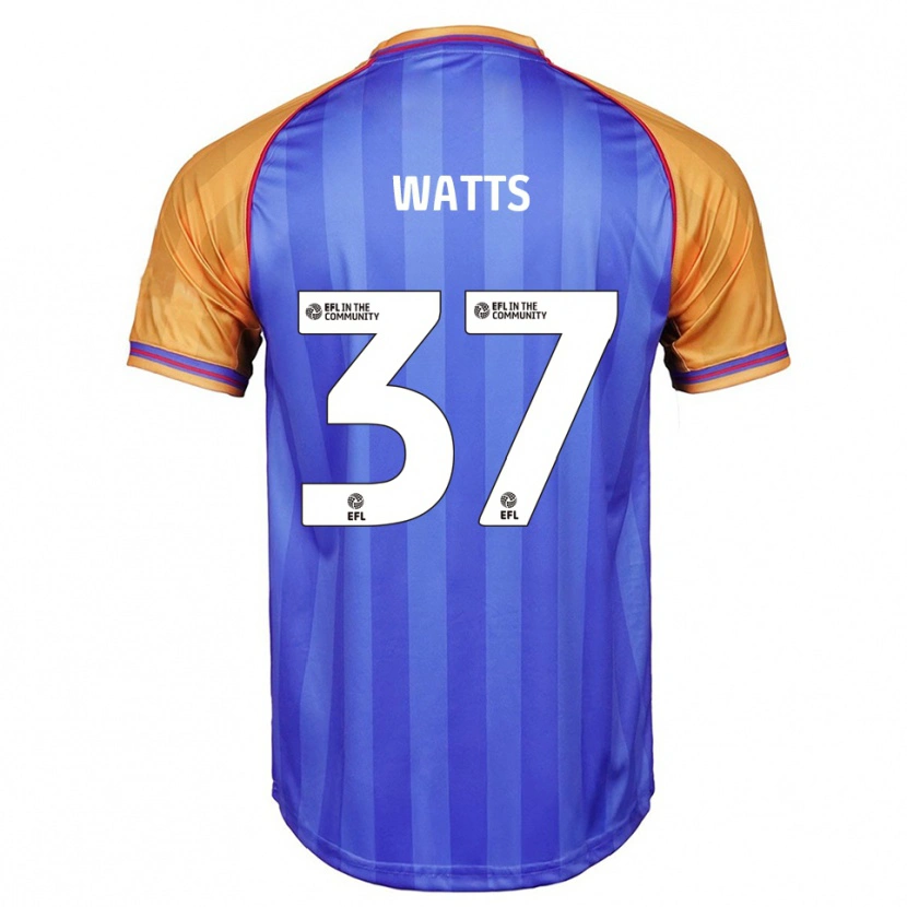 Danxen Damen Harvey Watts #37 Blau Orange Heimtrikot Trikot 2025/26 T-Shirt Österreich