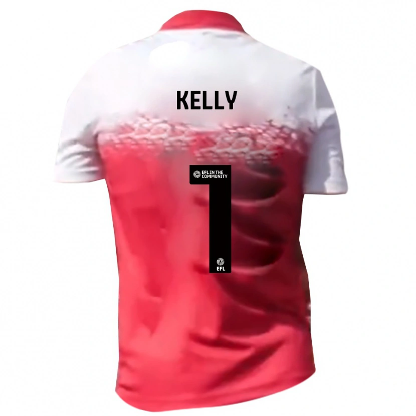 Danxen Damen Michael Kelly #1 Rot Weiß Heimtrikot Trikot 2025/26 T-Shirt Österreich