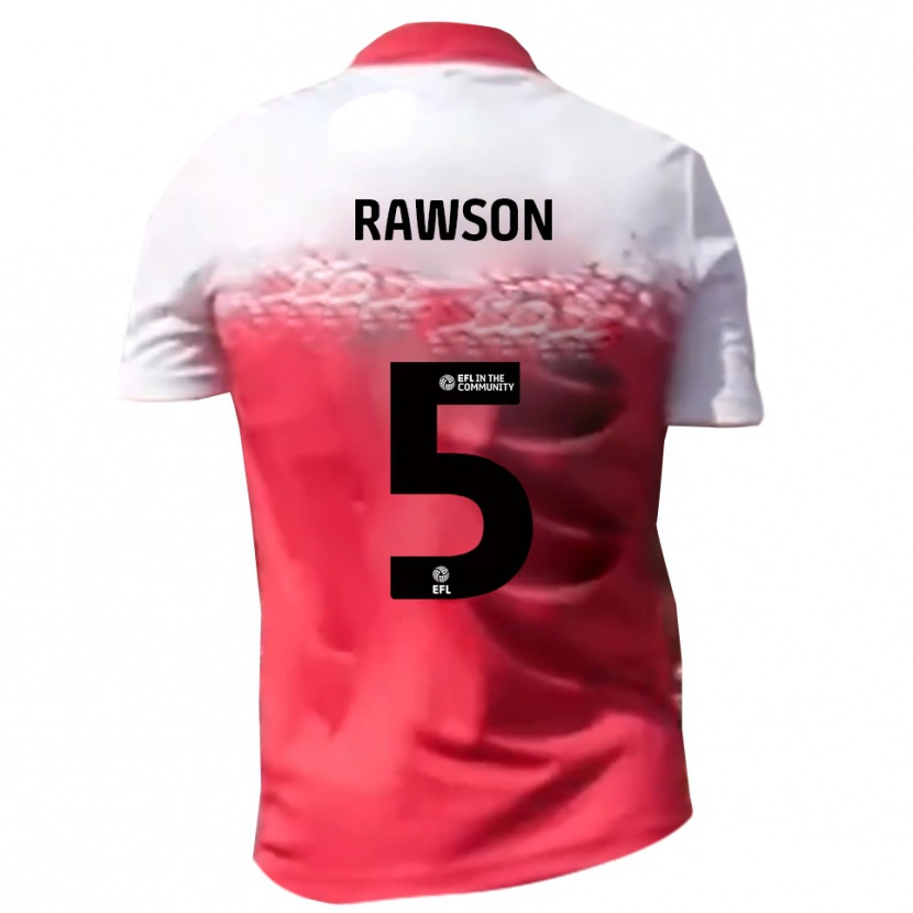 Danxen Damen Farrend Rawson #5 Rot Weiß Heimtrikot Trikot 2025/26 T-Shirt Österreich
