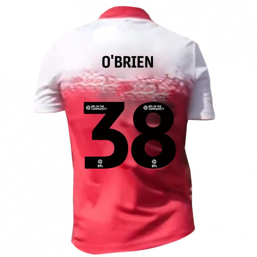 Danxen Damen Connor O'brien #38 Rot Weiß Heimtrikot Trikot 2025/26 T-Shirt Österreich