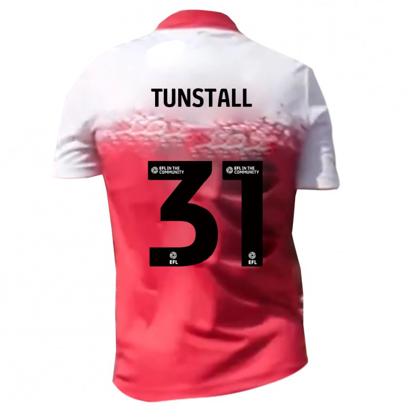 Danxen Damen Finlay Tunstall #31 Rot Weiß Heimtrikot Trikot 2025/26 T-Shirt Österreich