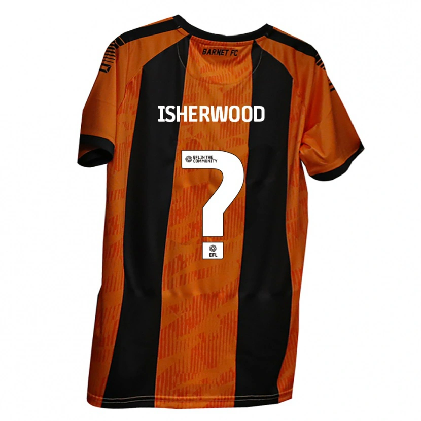 Danxen Damen Millie Isherwood #0 Orange Schwarz Heimtrikot Trikot 2025/26 T-Shirt Österreich