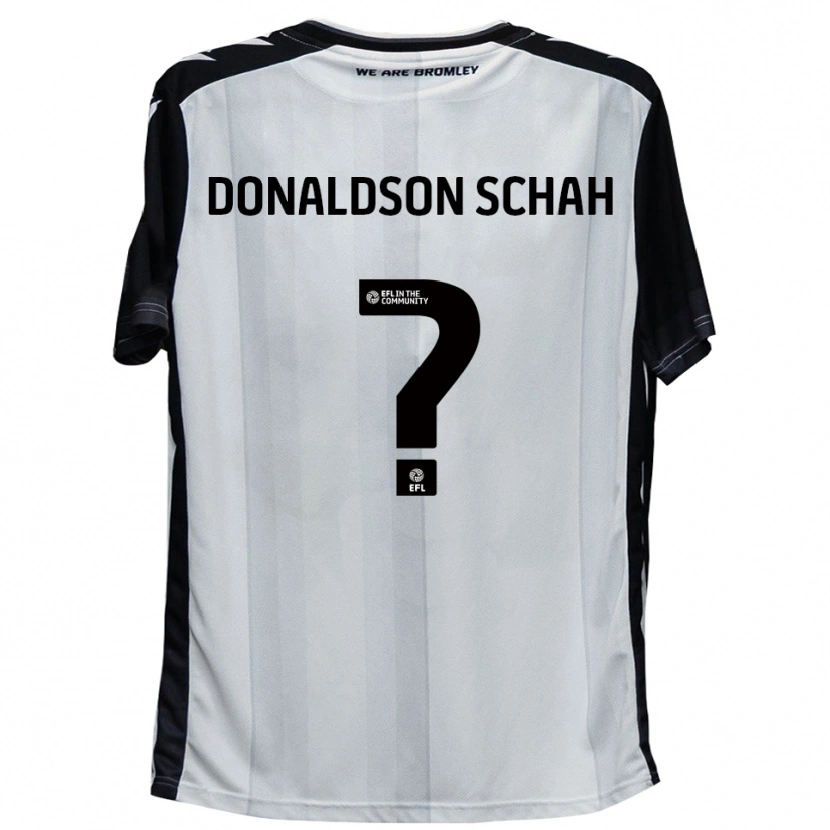 Danxen Damen Anwen Donaldson Schah #0 Weiß Schwarz Heimtrikot Trikot 2025/26 T-Shirt Österreich