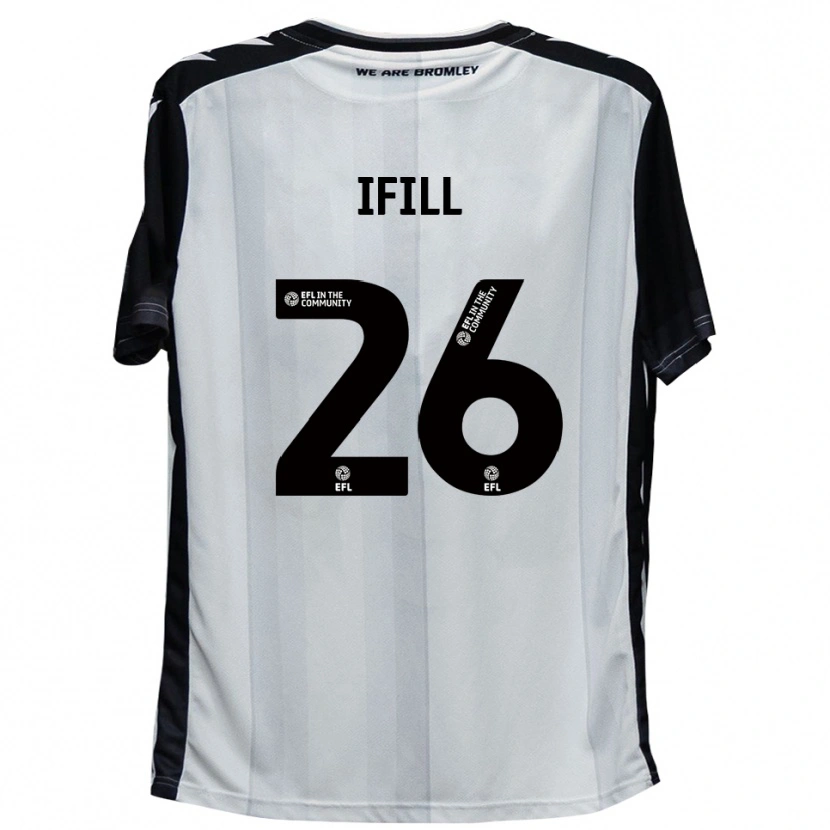 Danxen Damen Marcus Ifill #26 Weiß Schwarz Heimtrikot Trikot 2025/26 T-Shirt Österreich