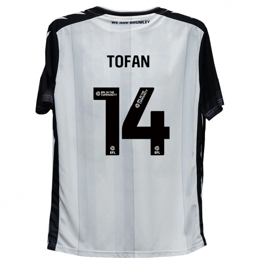 Danxen Damen Rob Tofan #14 Weiß Schwarz Heimtrikot Trikot 2025/26 T-Shirt Österreich