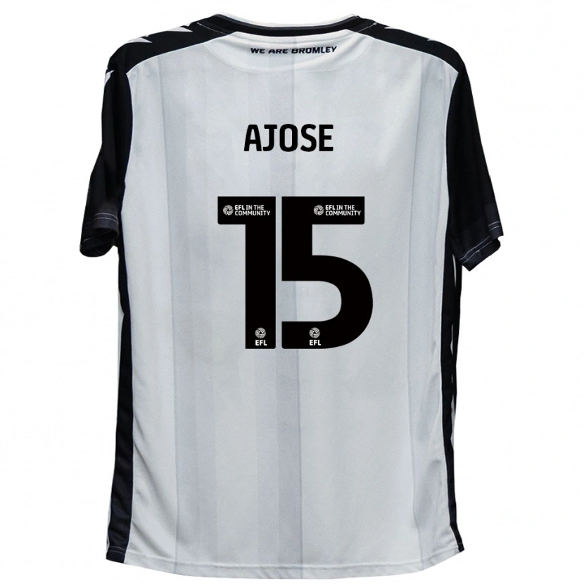 Danxen Damen Zac Ajose #15 Weiß Schwarz Heimtrikot Trikot 2025/26 T-Shirt Österreich