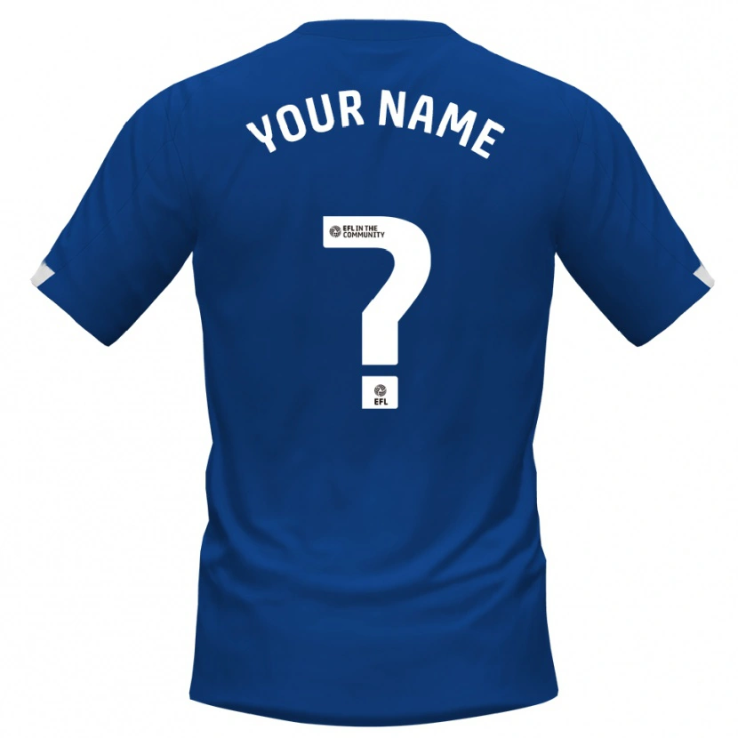 Danxen Damen Ihren Namen #0 Blau Weiß Heimtrikot Trikot 2025/26 T-Shirt Österreich