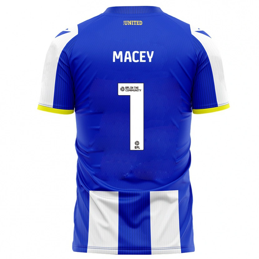 Danxen Damen Matt Macey #1 Blau Weiß Heimtrikot Trikot 2025/26 T-Shirt Österreich