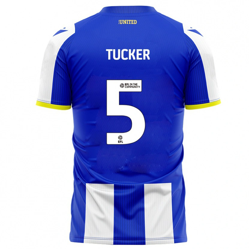 Danxen Damen Jack Tucker #5 Blau Weiß Heimtrikot Trikot 2025/26 T-Shirt Österreich
