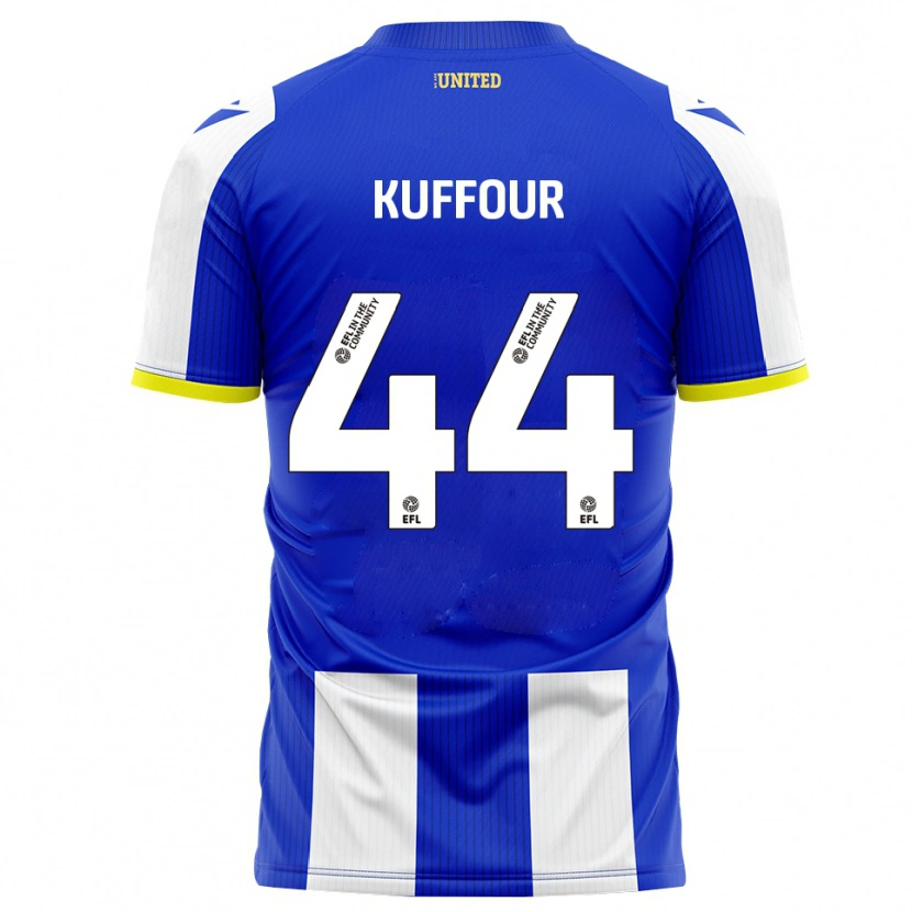 Danxen Damen Samuel Kuffour Jr. #44 Blau Weiß Heimtrikot Trikot 2025/26 T-Shirt Österreich