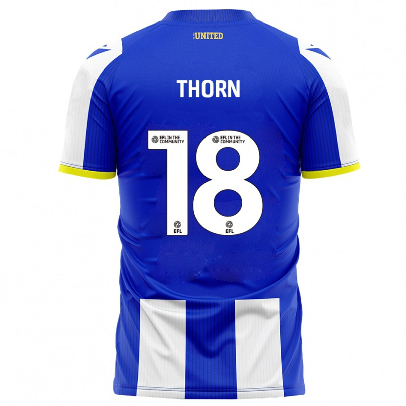 Danxen Damen Oscar Thorn #18 Blau Weiß Heimtrikot Trikot 2025/26 T-Shirt Österreich