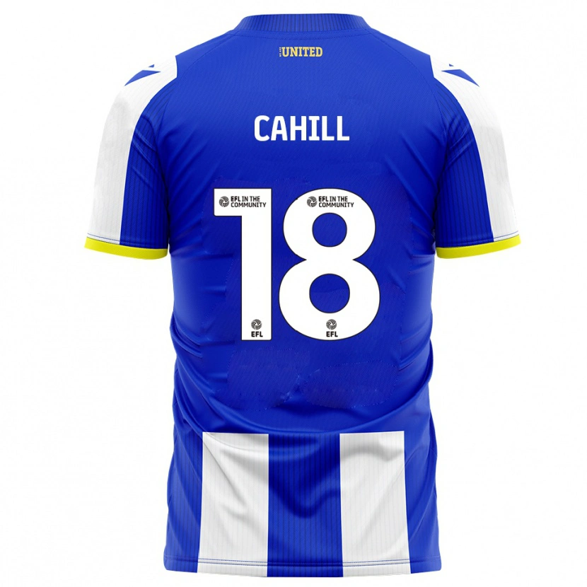 Danxen Damen Ella Cahill #18 Blau Weiß Heimtrikot Trikot 2025/26 T-Shirt Österreich