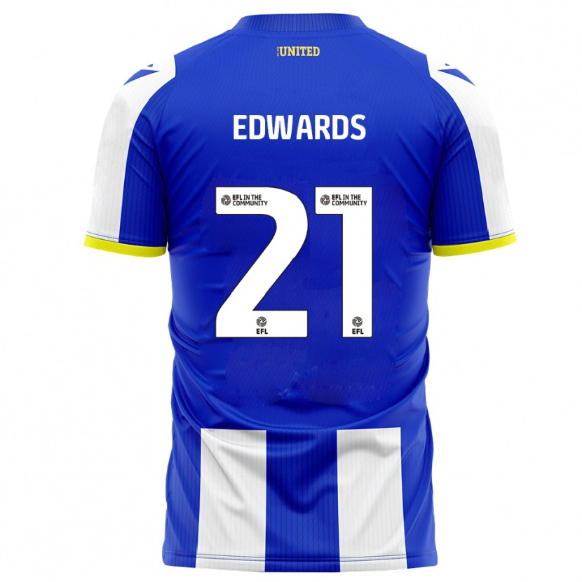 Danxen Damen Owura Edwards #21 Blau Weiß Heimtrikot Trikot 2025/26 T-Shirt Österreich