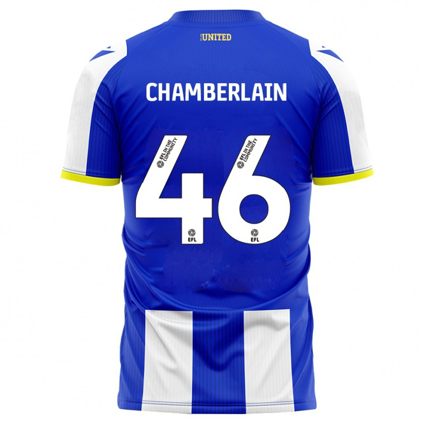 Danxen Damen Harrison Chamberlain #46 Blau Weiß Heimtrikot Trikot 2025/26 T-Shirt Österreich