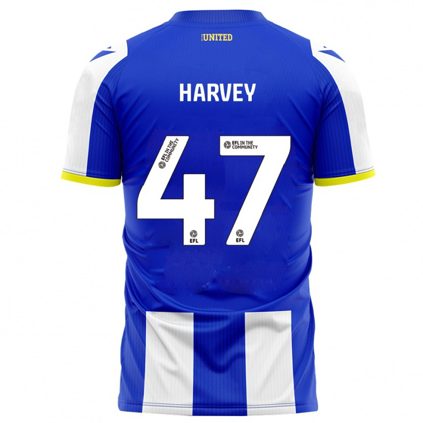 Danxen Damen Ronnie Harvey #47 Blau Weiß Heimtrikot Trikot 2025/26 T-Shirt Österreich