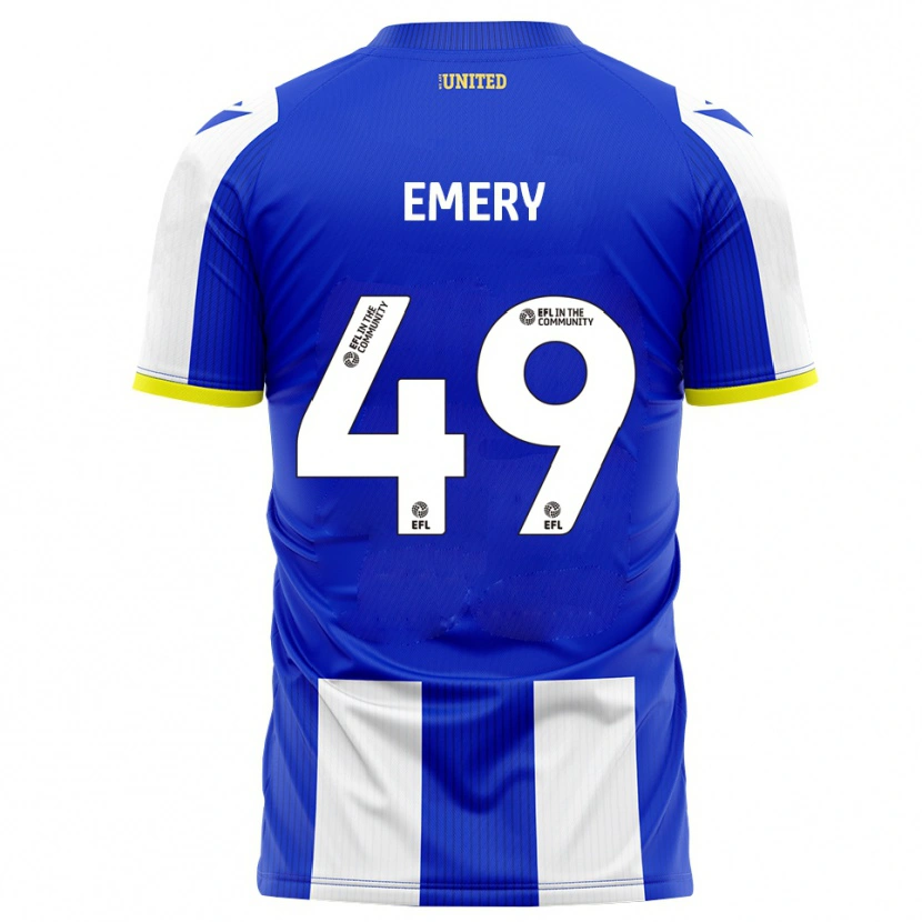 Danxen Damen Lennox Emery #49 Blau Weiß Heimtrikot Trikot 2025/26 T-Shirt Österreich