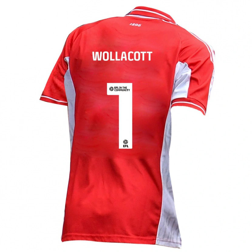 Danxen Damen Joe Wollacott #1 Rot Weiß Heimtrikot Trikot 2025/26 T-Shirt Österreich