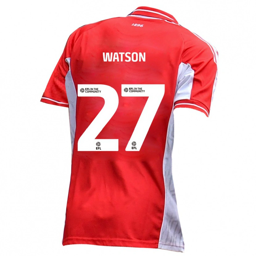Danxen Damen Louie Watson #27 Rot Weiß Heimtrikot Trikot 2025/26 T-Shirt Österreich