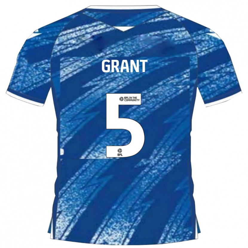 Danxen Damen Nayan Grant #5 Blau Weiß Heimtrikot Trikot 2025/26 T-Shirt Österreich