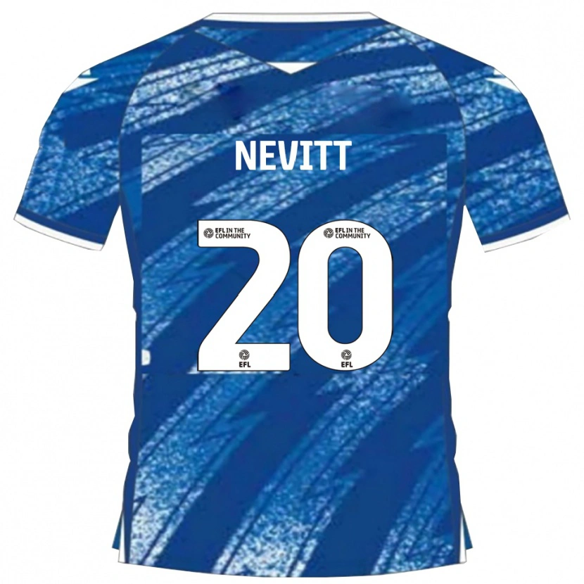 Danxen Damen Elliott Nevitt #20 Blau Weiß Heimtrikot Trikot 2025/26 T-Shirt Österreich