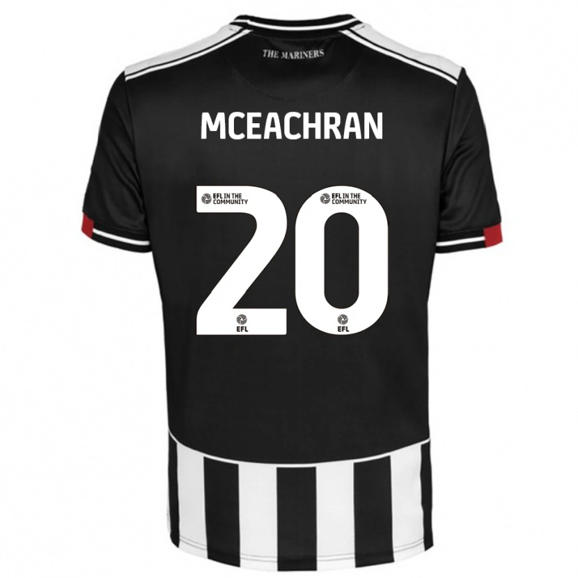 Danxen Damen George Mceachran #20 Schwarz Weiß Rot Heimtrikot Trikot 2025/26 T-Shirt Österreich