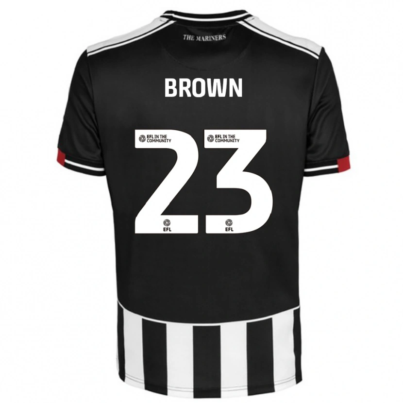 Danxen Damen Henry Brown #23 Schwarz Weiß Rot Heimtrikot Trikot 2025/26 T-Shirt Österreich