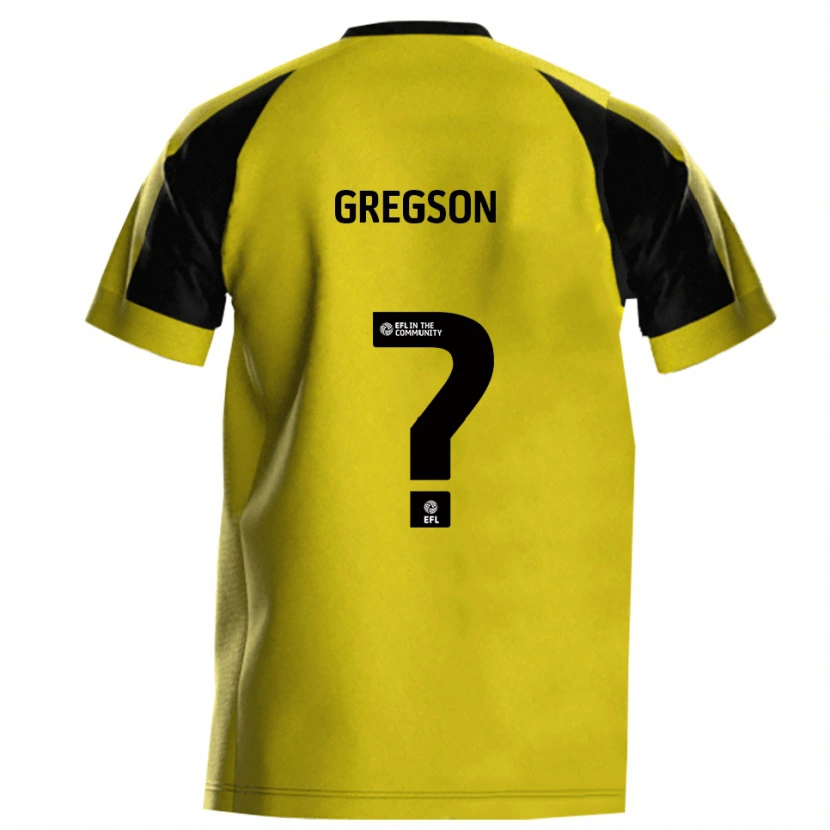 Danxen Damen Alyx Gregson #0 Gelb Grau Heimtrikot Trikot 2025/26 T-Shirt Österreich