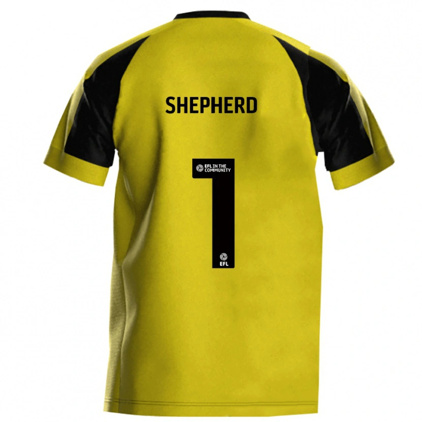 Danxen Damen Frankie Shepherd #1 Gelb Grau Heimtrikot Trikot 2025/26 T-Shirt Österreich
