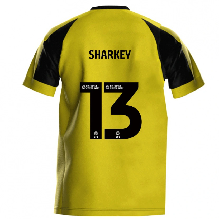 Danxen Damen Toby Sharkey #13 Gelb Grau Heimtrikot Trikot 2025/26 T-Shirt Österreich