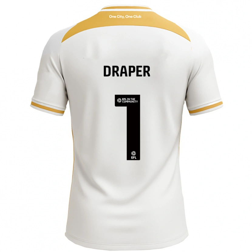 Danxen Damen Anna Draper #1 Weiß Gold Heimtrikot Trikot 2025/26 T-Shirt Österreich