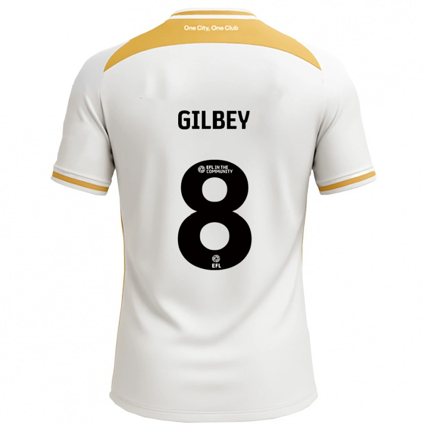 Danxen Damen Alex Gilbey #8 Weiß Gold Heimtrikot Trikot 2025/26 T-Shirt Österreich