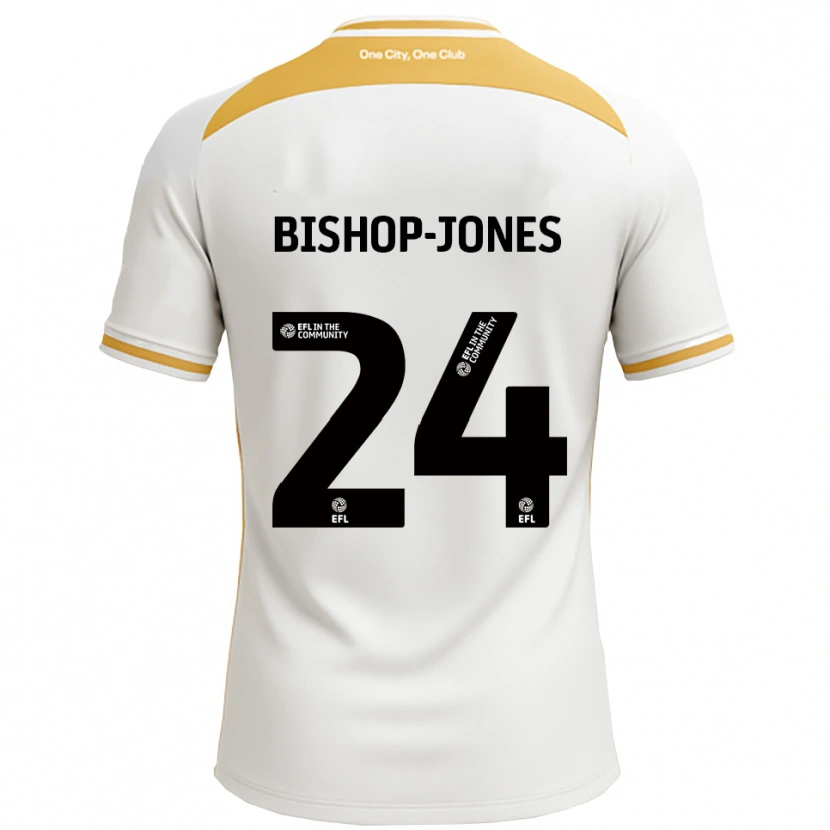 Danxen Damen Ruby Bishop-Jones #24 Weiß Gold Heimtrikot Trikot 2025/26 T-Shirt Österreich