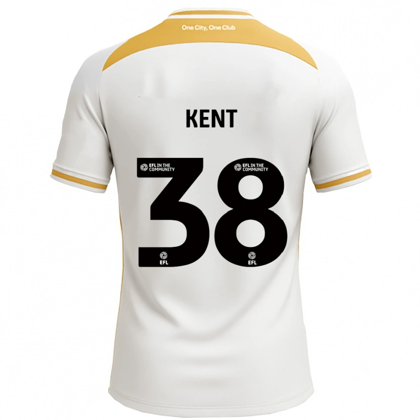 Danxen Damen Isabelle Kent #38 Weiß Gold Heimtrikot Trikot 2025/26 T-Shirt Österreich
