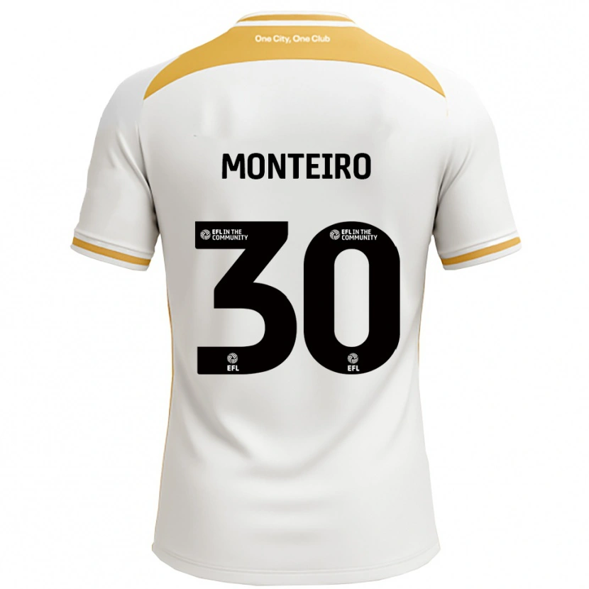 Danxen Damen Jesse Da Costa Monteiro #30 Weiß Gold Heimtrikot Trikot 2025/26 T-Shirt Österreich
