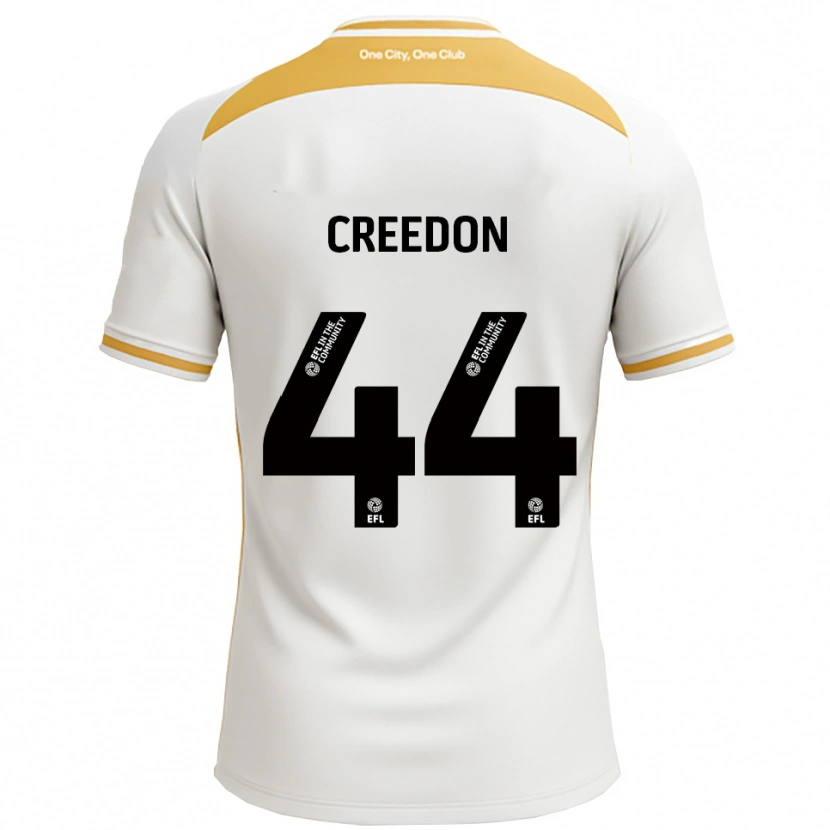 Danxen Damen Erin Creedon #44 Weiß Gold Heimtrikot Trikot 2025/26 T-Shirt Österreich
