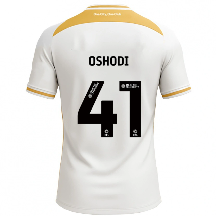 Danxen Damen Olivia Oshodi #41 Weiß Gold Heimtrikot Trikot 2025/26 T-Shirt Österreich