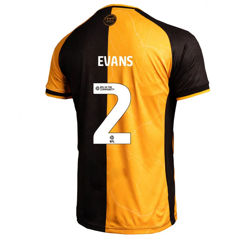 Danxen Damen Cameron Evans #2 Gelb Schwarz Heimtrikot Trikot 2025/26 T-Shirt Österreich