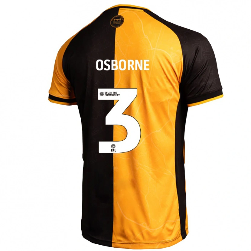 Danxen Damen Jed Osborne #3 Gelb Schwarz Heimtrikot Trikot 2025/26 T-Shirt Österreich
