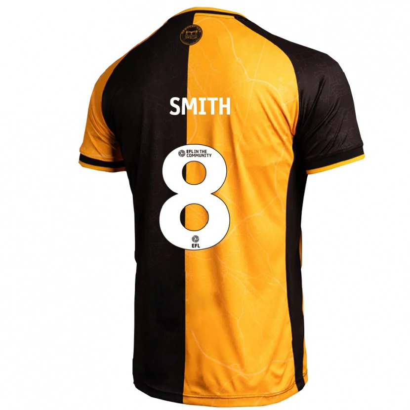 Danxen Damen Matt Smith #8 Gelb Schwarz Heimtrikot Trikot 2025/26 T-Shirt Österreich