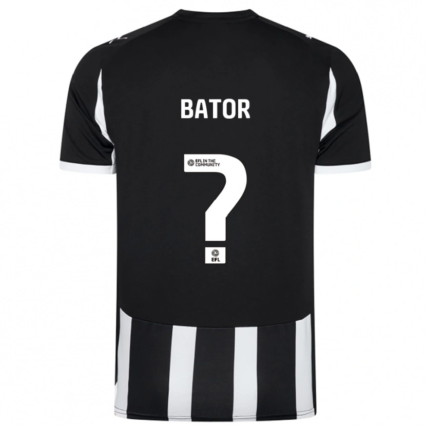Danxen Damen Sam Bator #0 Schwarz Weiß Heimtrikot Trikot 2025/26 T-Shirt Österreich