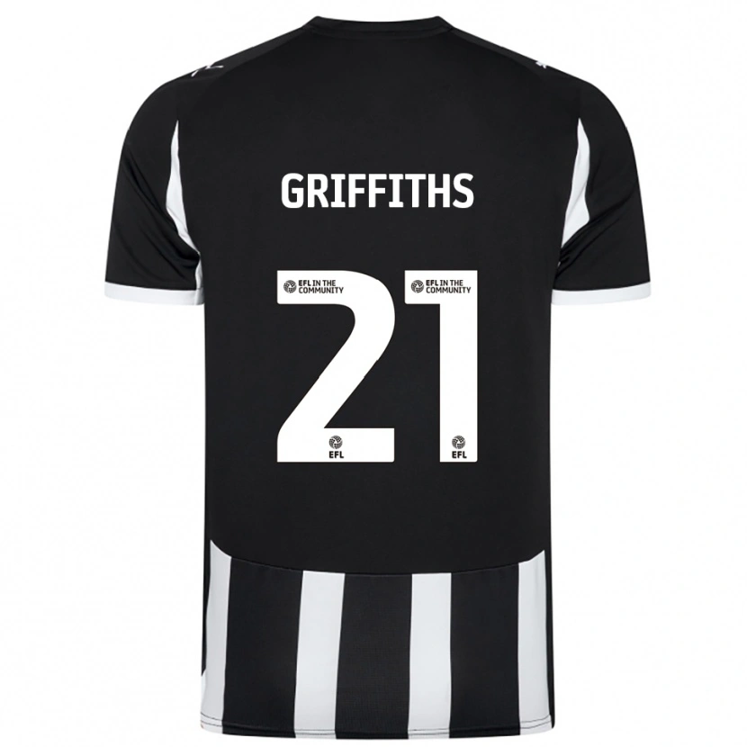 Danxen Damen Harry Griffiths #21 Schwarz Weiß Heimtrikot Trikot 2025/26 T-Shirt Österreich