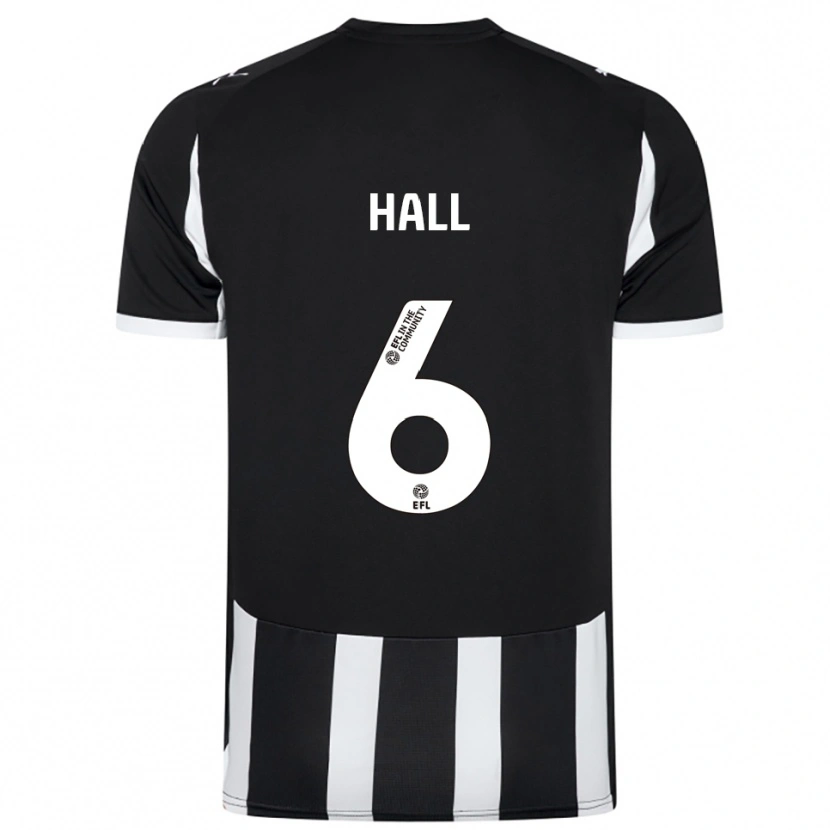 Danxen Damen Tyrese Hall #6 Schwarz Weiß Heimtrikot Trikot 2025/26 T-Shirt Österreich
