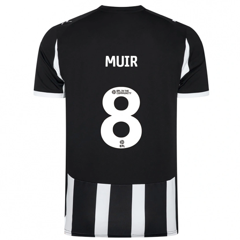 Danxen Damen Kameron Muir #8 Schwarz Weiß Heimtrikot Trikot 2025/26 T-Shirt Österreich