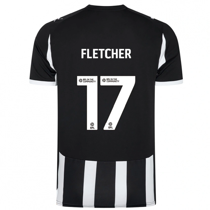 Danxen Damen Luca Fletcher #17 Schwarz Weiß Heimtrikot Trikot 2025/26 T-Shirt Österreich
