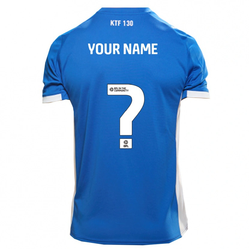 Danxen Damen Ihren Namen #0 Blau Weiß Heimtrikot Trikot 2025/26 T-Shirt Österreich