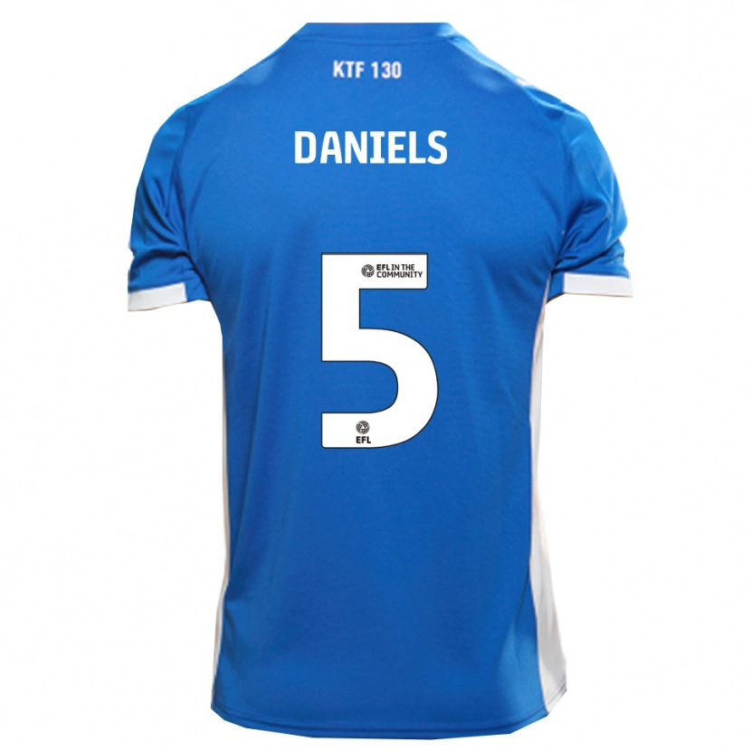 Danxen Damen Donervon Daniels #5 Blau Weiß Heimtrikot Trikot 2025/26 T-Shirt Österreich