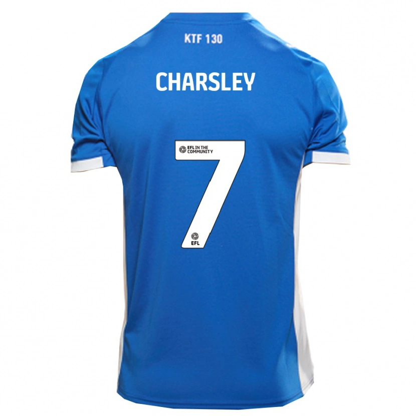 Danxen Damen Harry Charsley #7 Blau Weiß Heimtrikot Trikot 2025/26 T-Shirt Österreich